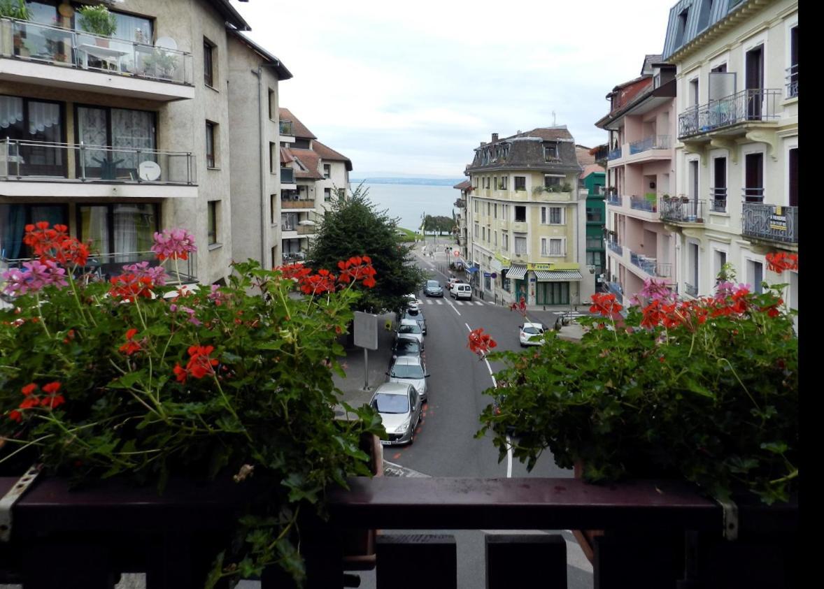 Hotel Le Bourgogne 에비앙레스벵즈 외부 사진
